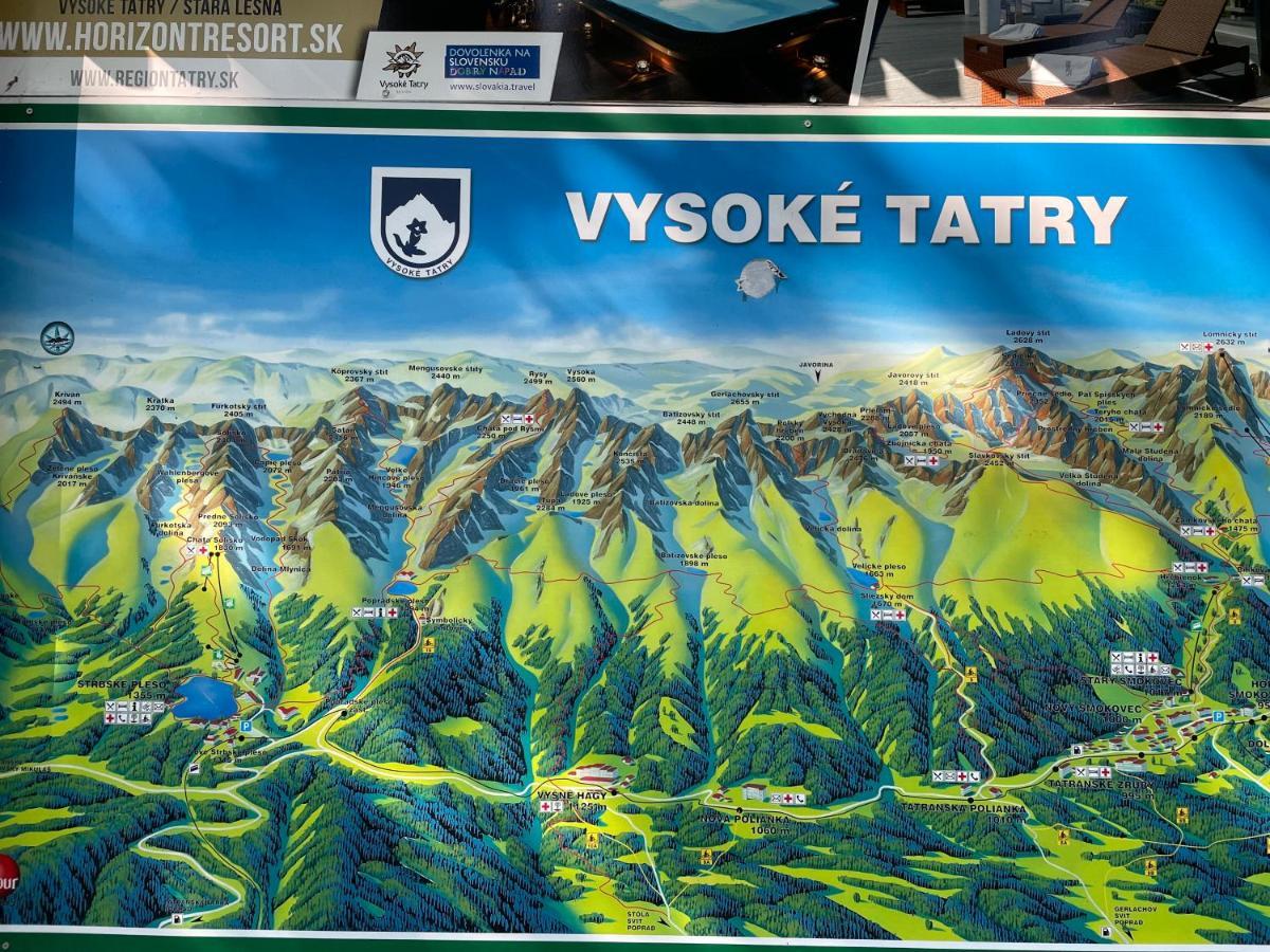 Apartmán Bystrina Vysoké Tatry Exterior foto
